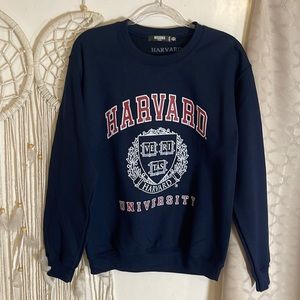 Missguided Harvard University Crewneck Sweater